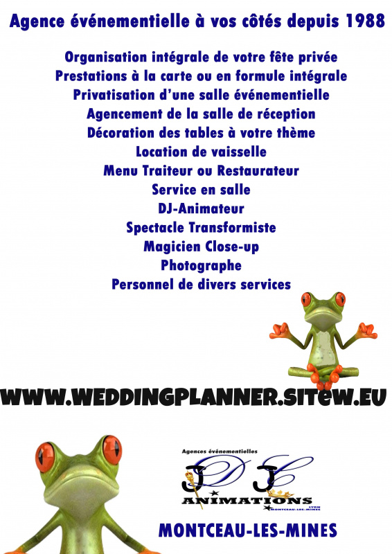 Organisation de votre Week-end Mariage (Wedding Planner)