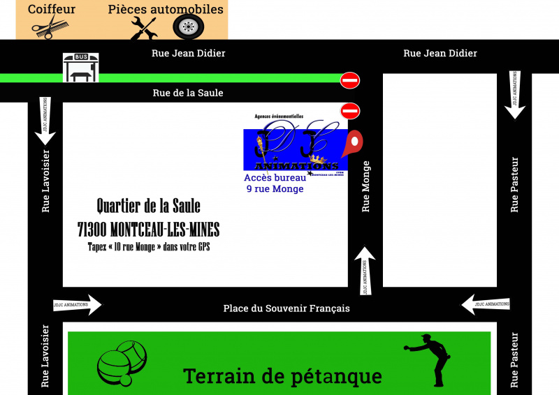 JDJ-C Animations Locations Organisation