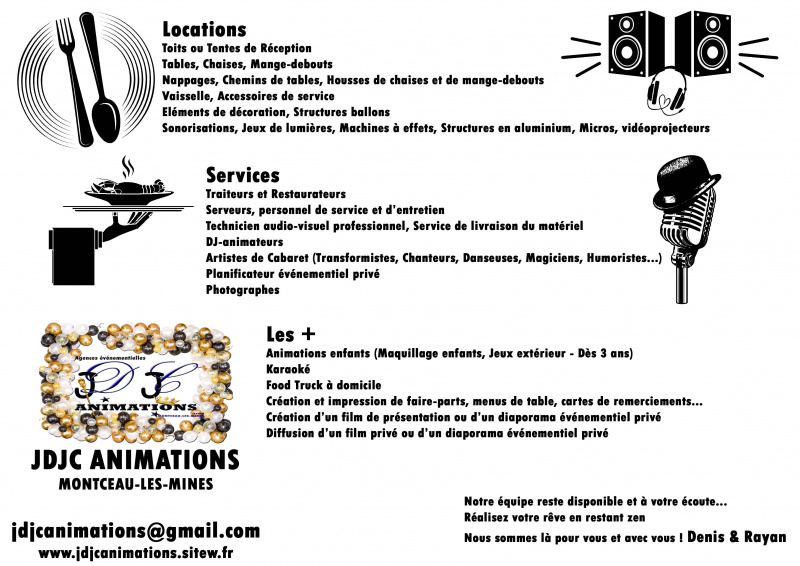 JDJ-C Animations Locations Organisation
