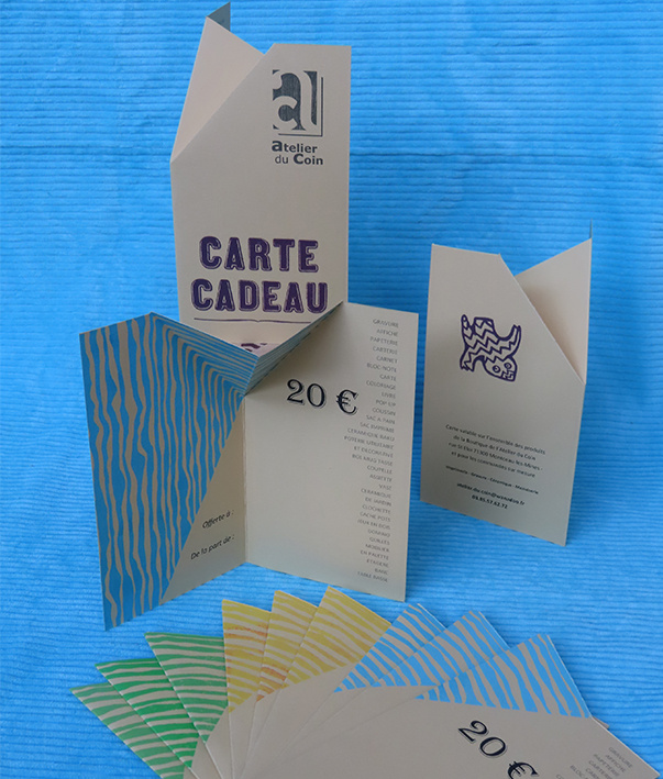 Carte cadeau 20 euros