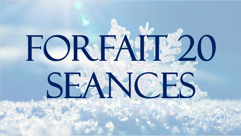 FORFAIT 20 SEANCES + 3 SEANCES OFFERTES + 1 EXPERIENCE SCANDINAVE OFFERTE