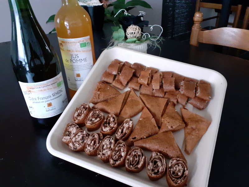 Box apéro crêpes, cidre pour 3 à 4 personnes