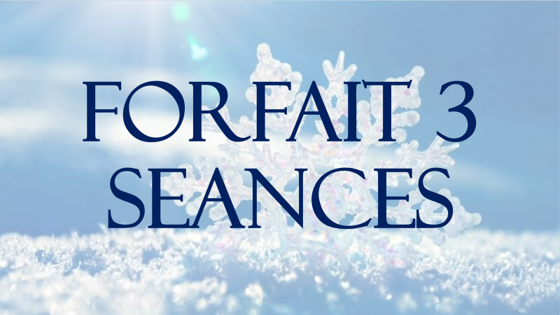 FORFAIT 3 SEANCES