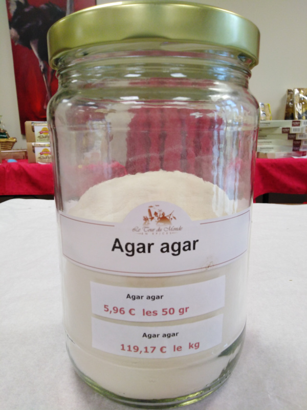 Épice - Agar agar 40g  (Le Tour du Monde en Épices)