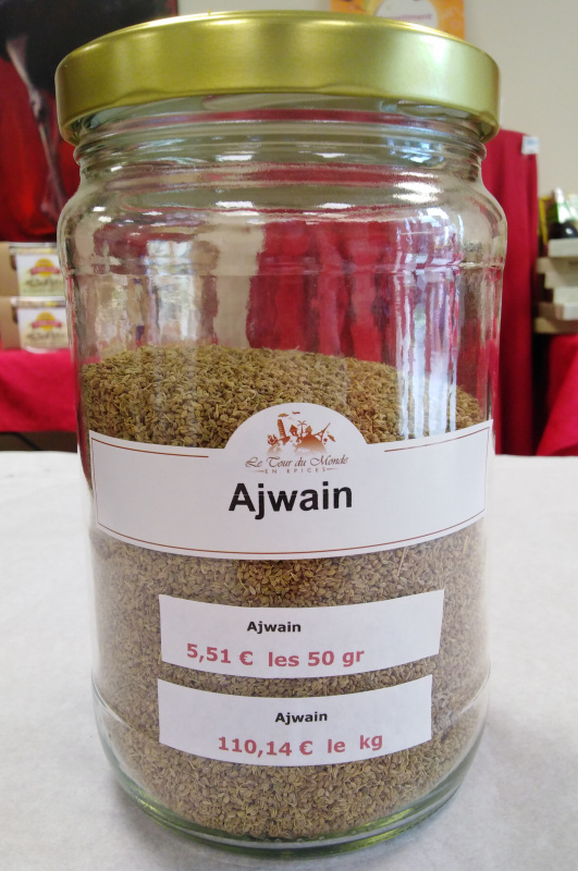 Plante - Ajwain 40g  (Le Tour du Monde en Épices)