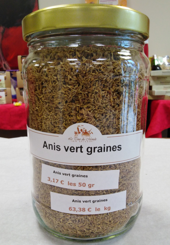 Plante - Anis vert graines 40g (Le Tour du Monde en Épices)