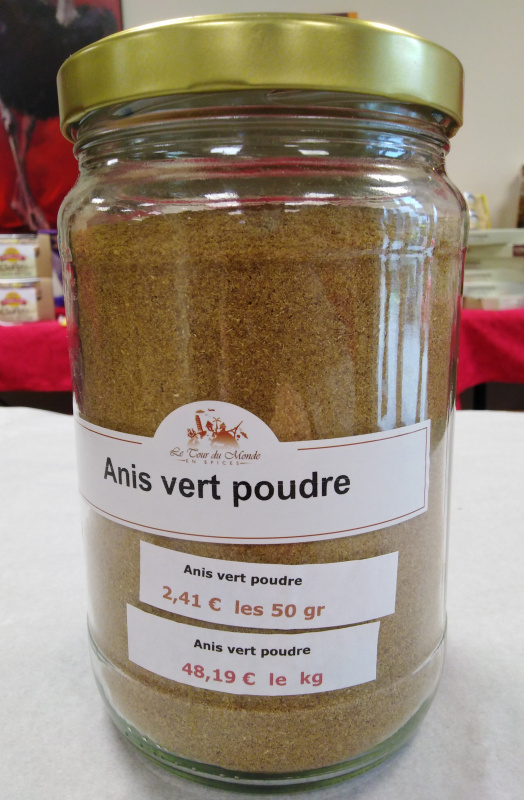 Plante - Anis vert poudre 40g (Le Tour du Monde en Épices)