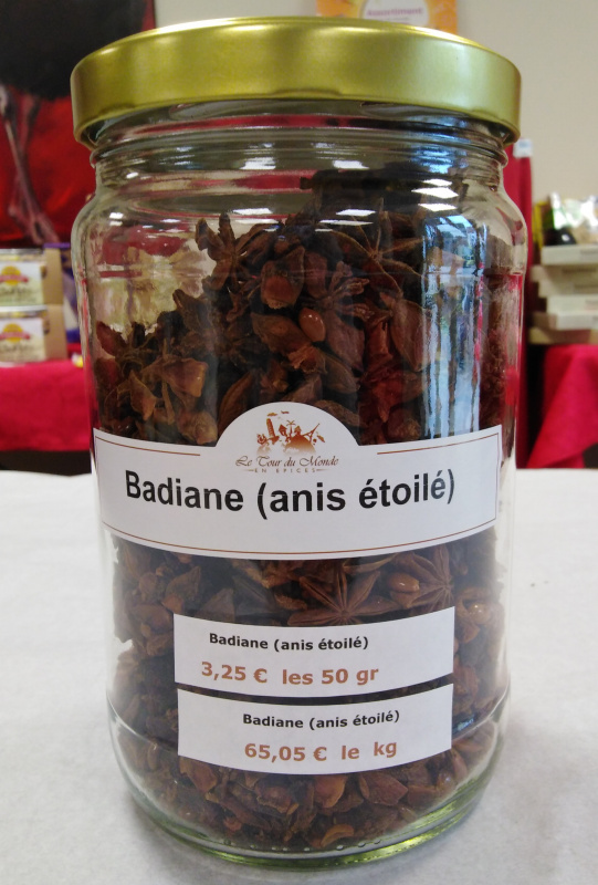 Épice - Badiane (anis étoilé) 40g (Le Tour du Monde en Épices)