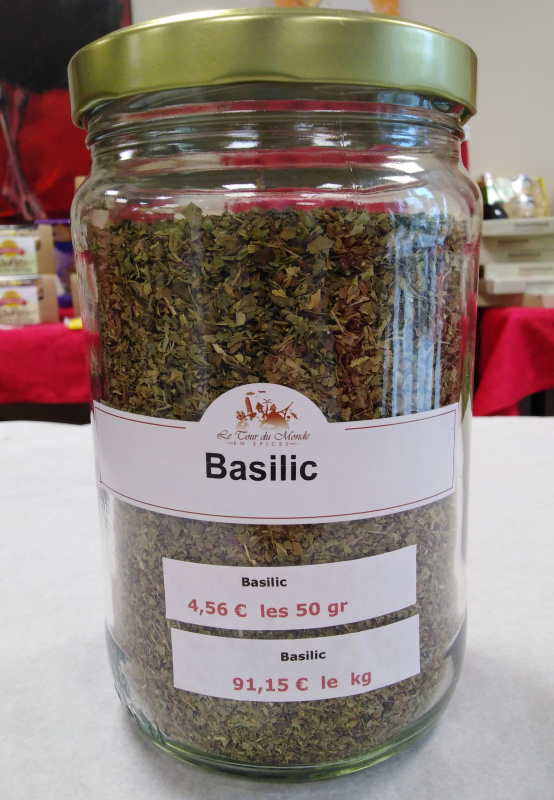 Plante - Basilic 40g (Le Tour du Monde en Épices)