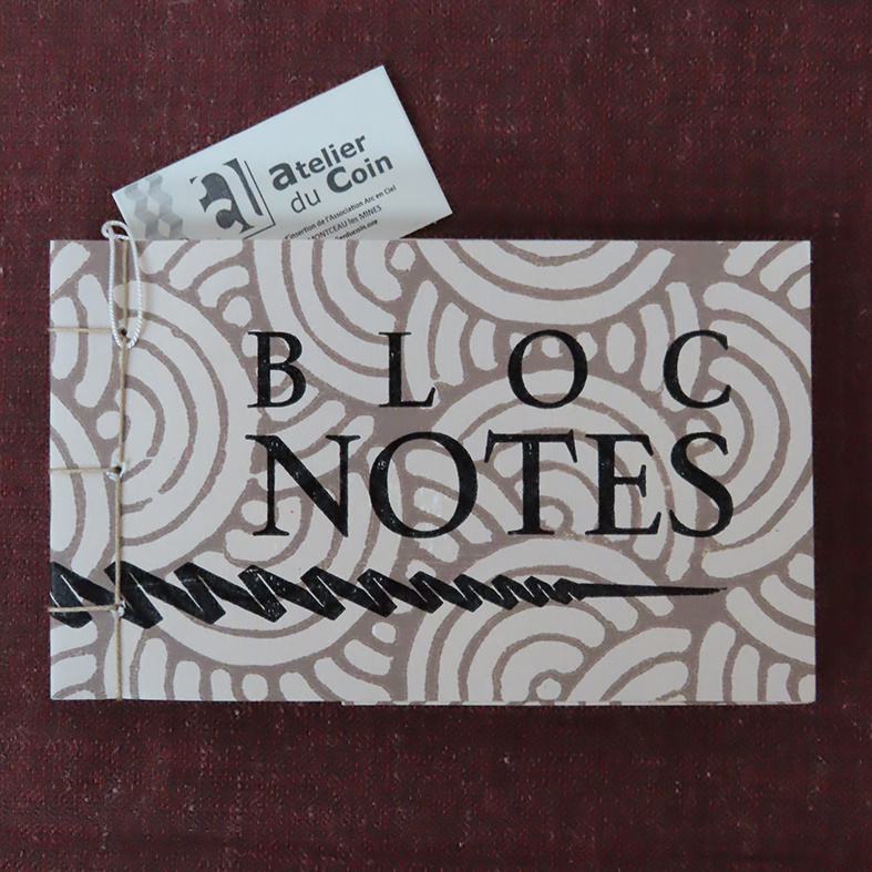 Bloc-notes beige