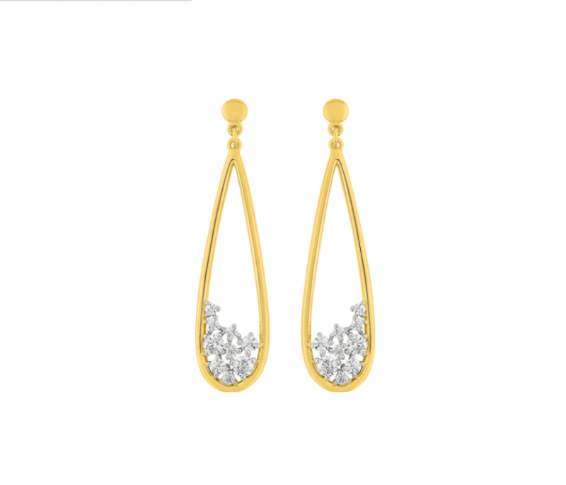 Boucle d'oreilles pendante