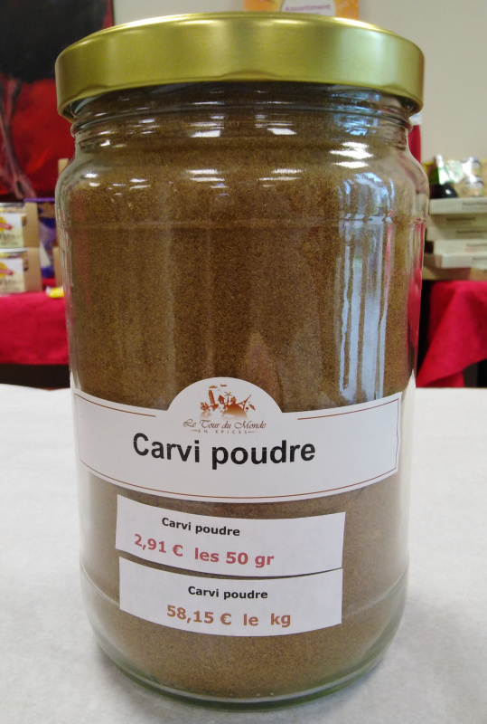 Plante - Carvi poudre 40g  (Le Tour du Monde en Épices)