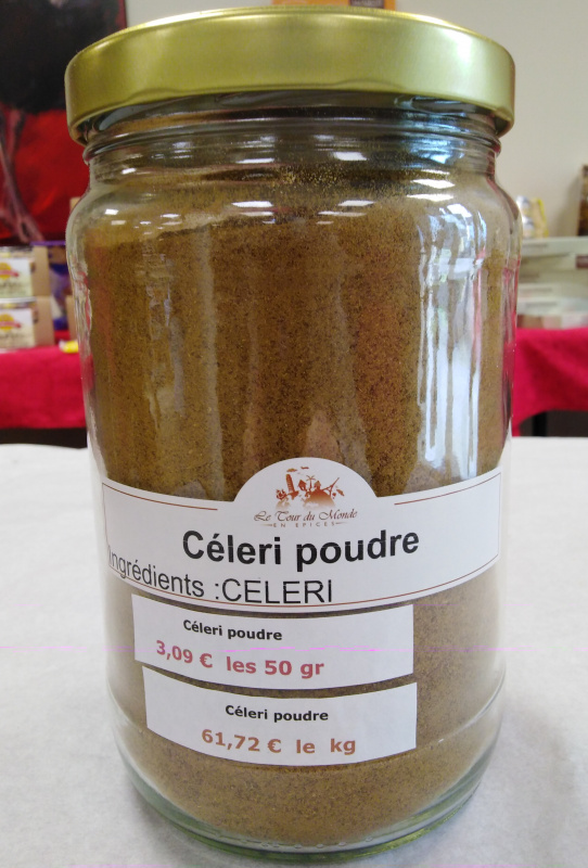 Plante - Céleri poudre 40g (Le Tour du Monde en Épices)