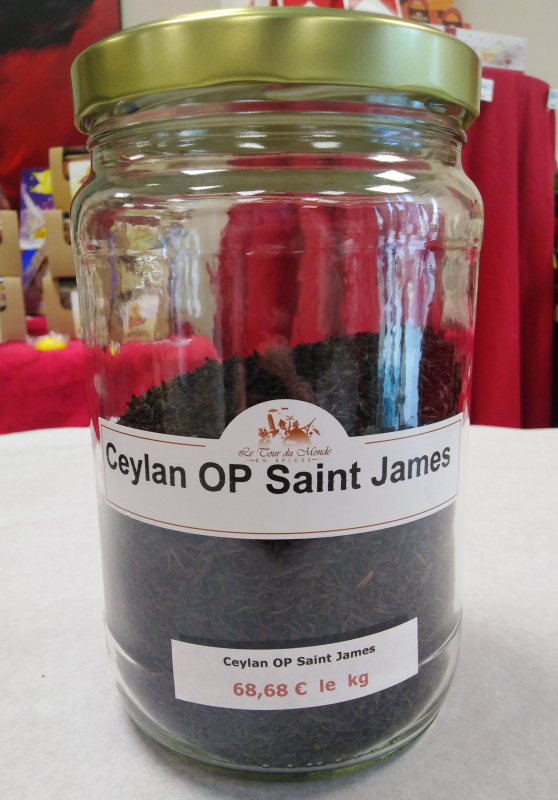 Thé noir "Ceylan OP Saint James" 40g (Le Tour du Monde en Épices)