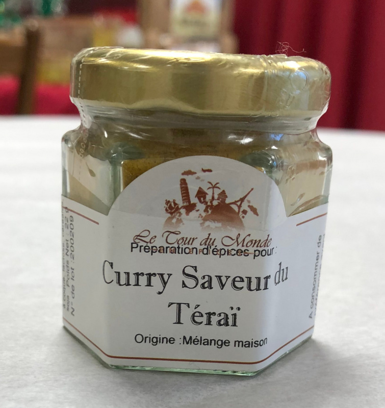 Épice - Curry saveur du Téraï 52g (Le Tour du monde en Épices)