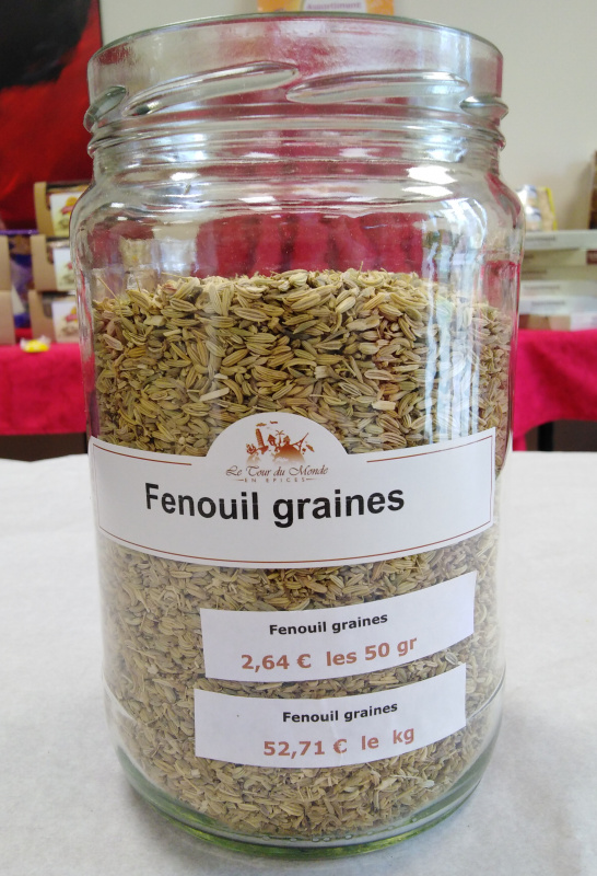 Plante- Fenouil graines 40g (Le Tour du Monde en Épices)