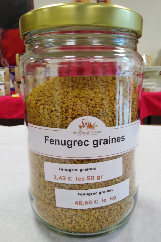 Plante - Fenugrec graines 40g (Le Tour du Monde en Épices)