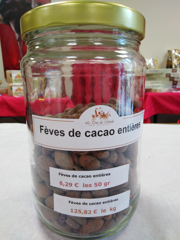 Épice - Fèves de cacao entières 40g (Le Tour du Monde en Épices)