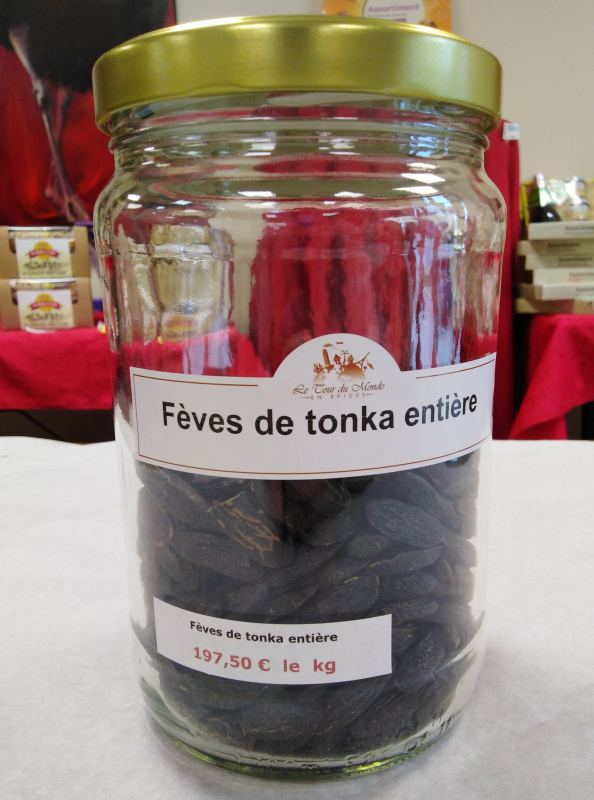 Épice - Fèves de Tonka entière 40g  (Le Tour du Monde en Épices)