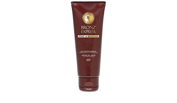 Gel douche gommant Bronz'express