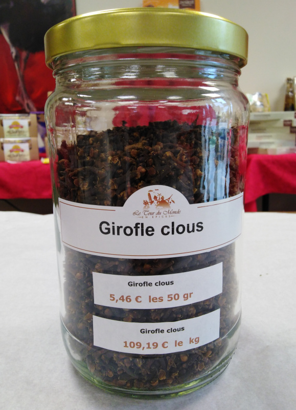 Épice - Girofle clous 40g (Le Tour du Monde en Épices)