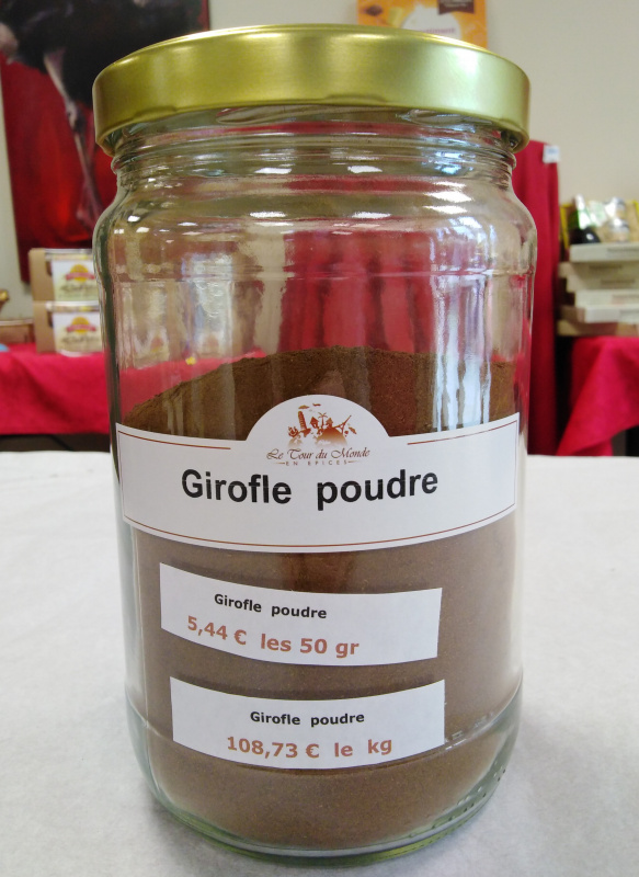 Épice - Girofle poudre 40g (Le Tour du Monde en Épices)