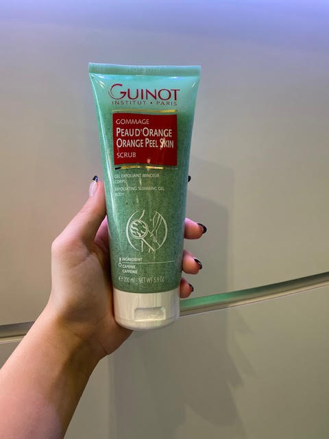 Gommage peau d'orange