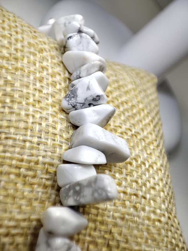 Bracelet pierres naturelles HOWLITE