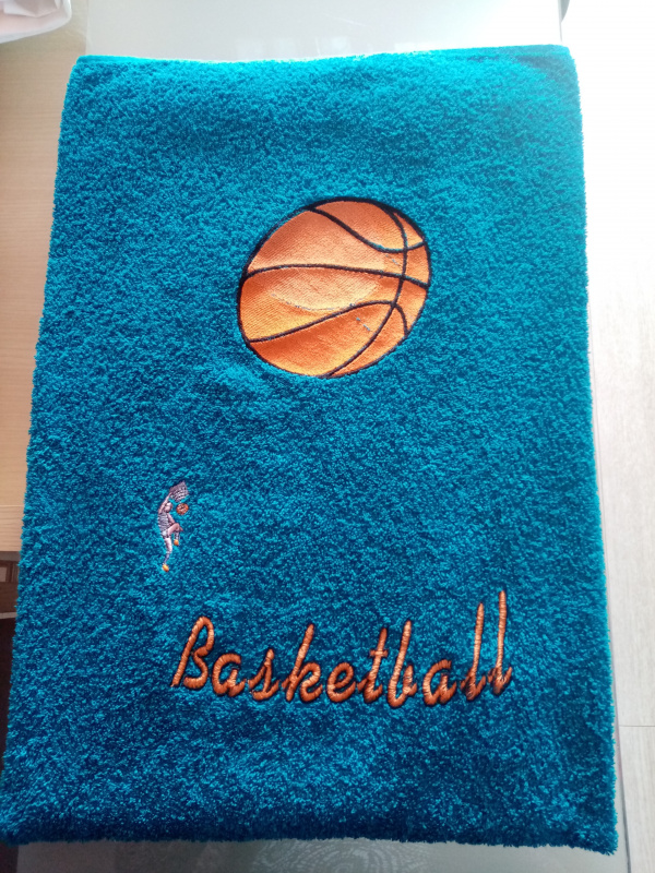 DRAP DE BAIN XL basketball