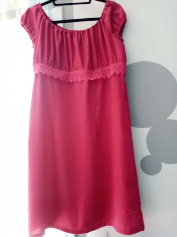 Robe framboise