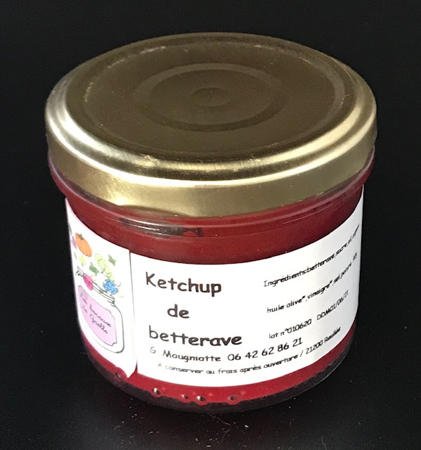 Ketchup de Betteraves - Pot de 90 gr