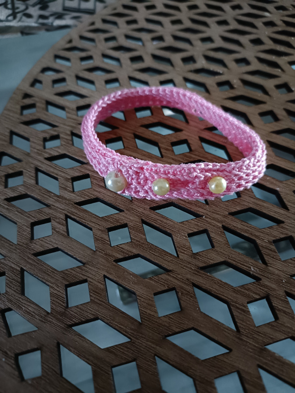 Bracelet en crochet