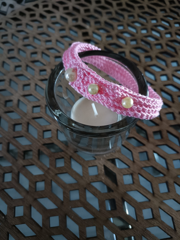 Bracelet en crochet