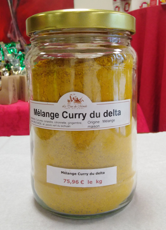 Mélange curry du delta 40g (Le Tour du Monde en Épices)