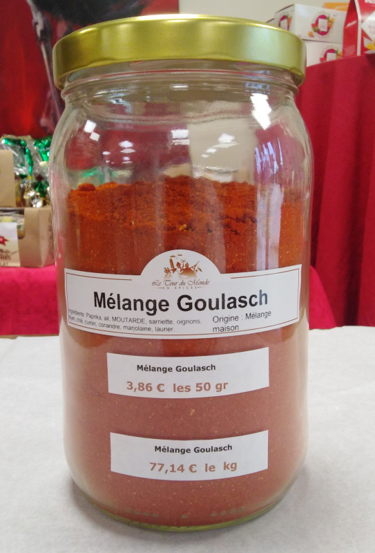 Mélange goulasch 40g (Le Tour du Monde en Épices)