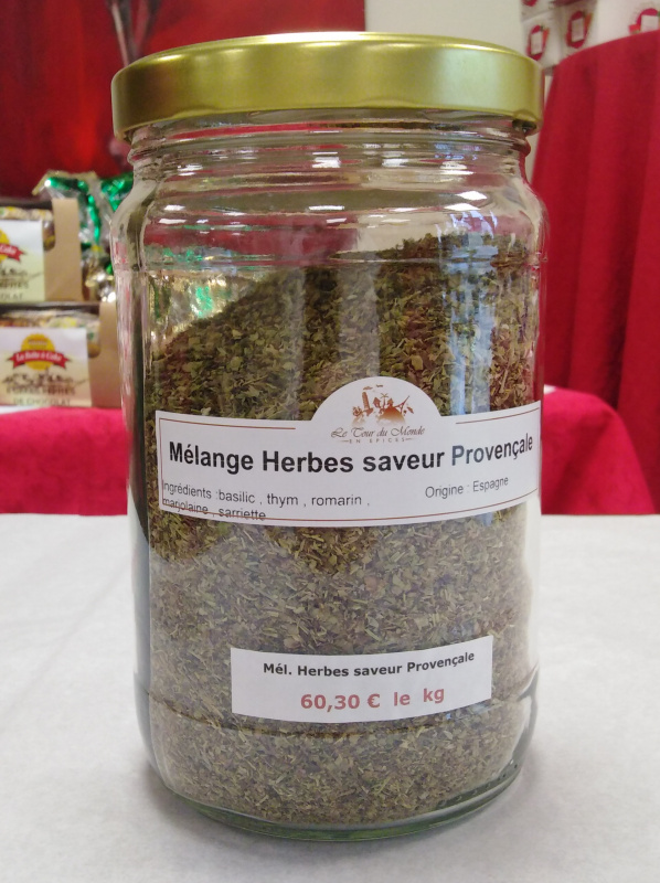 Mélange herbes saveur provençale 40g (Le Tour du Monde en Épices)