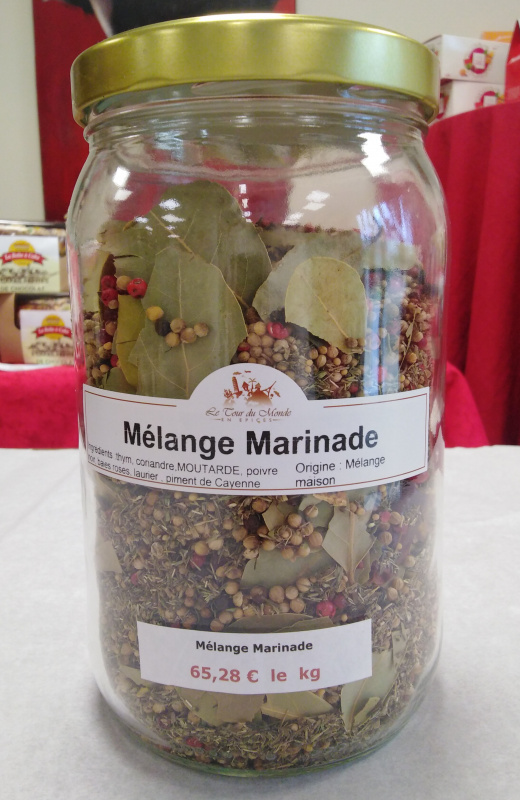 Mélange marinade 40g (Le Tour du Monde en Épices)