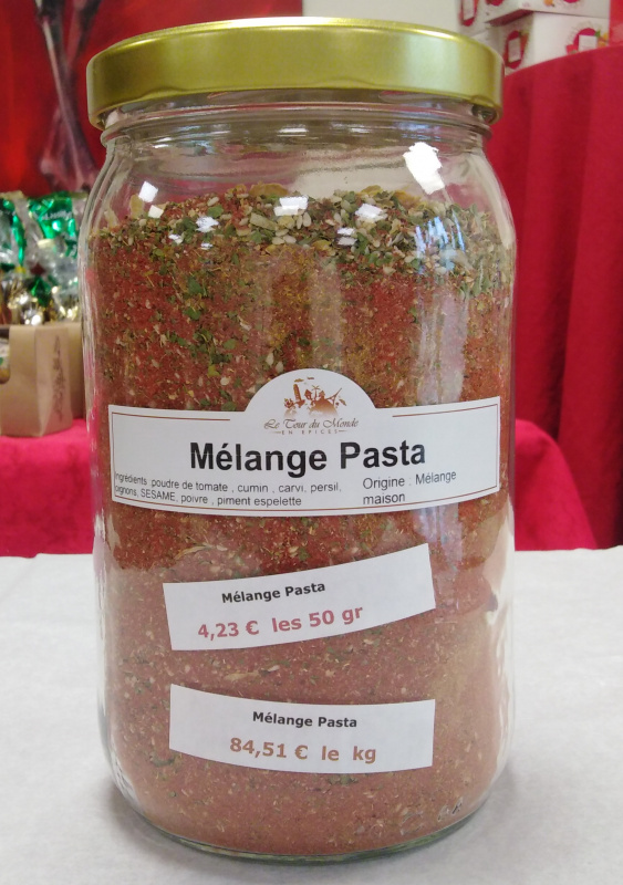 Mélange pasta 40g (Le Tour du Monde en Épices)