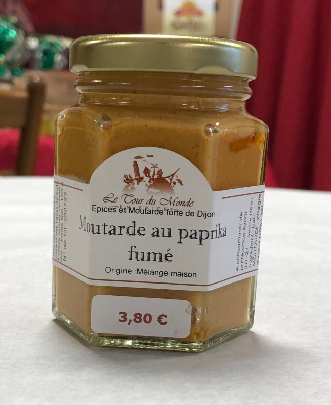 Moutarde au paprika fumé (Le Tour du Monde en Épices)