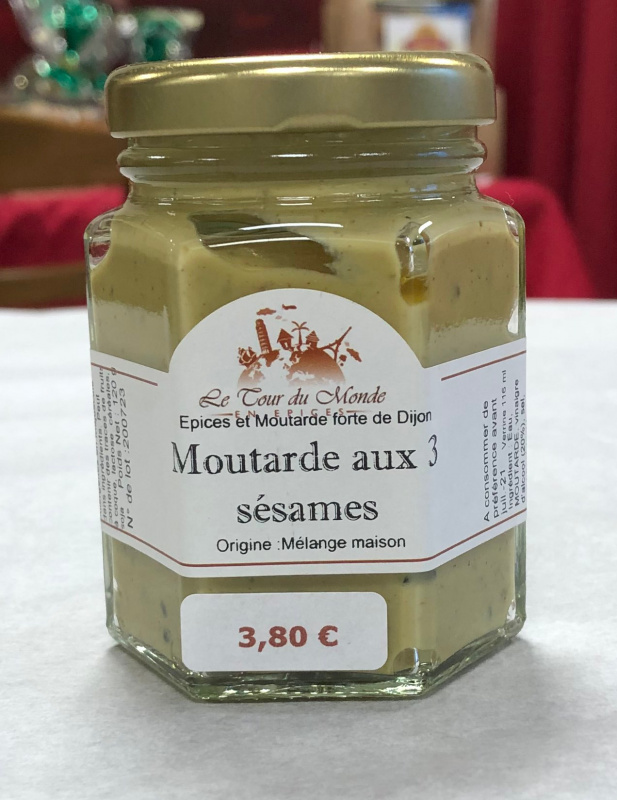 Moutarde aux 3 sésames (Le Tour du Monde en Épices)