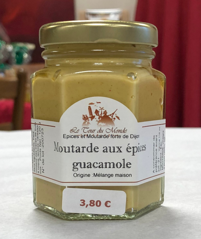Moutarde aux épices guacamole (Le Tour du Monde en Épices)