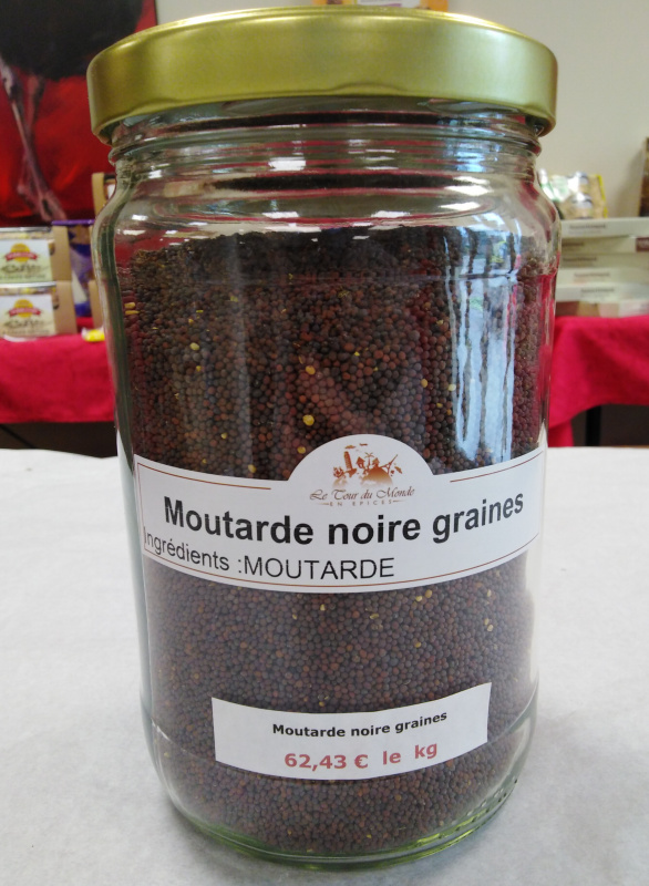Moutarde noire graines 40g (Le Tour du Monde en Épices)