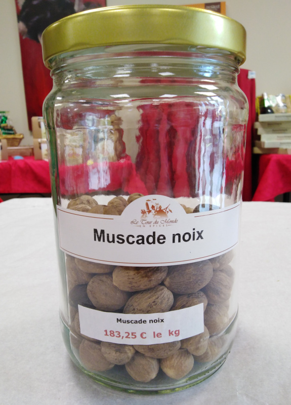 Épice - Muscade noix 40g (Le Tour du Monde en Épices)