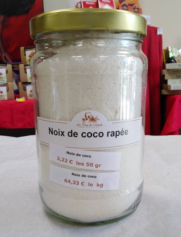 Épice - Noix de coco rapée 40g (Le Tour du Monde en Épices)