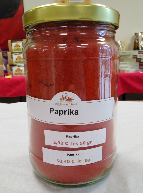 Épice - Paprika 40g (Le Tour du Monde en Épices)