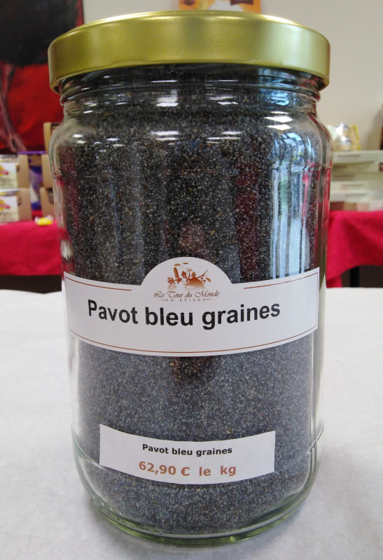 Épice - Pavot bleu graines 40g (Le Tour du Monde en Épices)