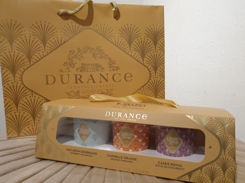 Coffret petites bougies DURANCE