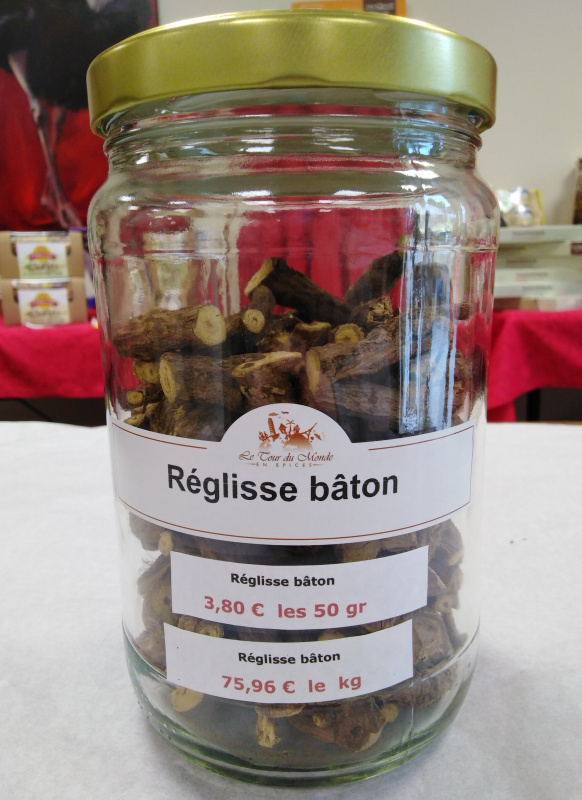 Épice - Réglisse baton 40g (Le Tour du Monde en Épices)