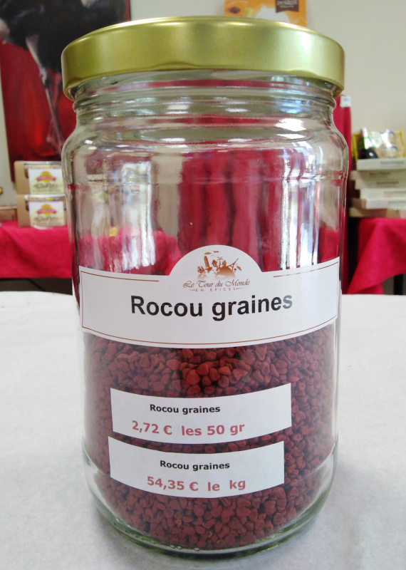 Épice - Rocou graines 40g (Le Tour du Monde en Épices)