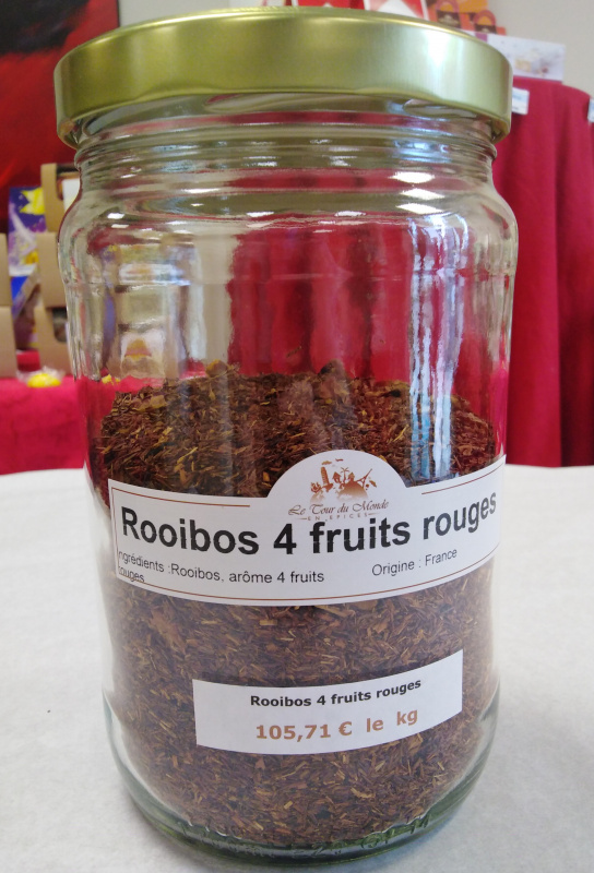 Rooibos 4 fruits rouges 40g (Le Tour du Monde en Épices)
